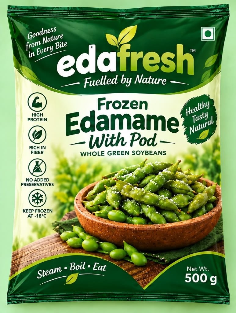 Frozen Edamame With Pod