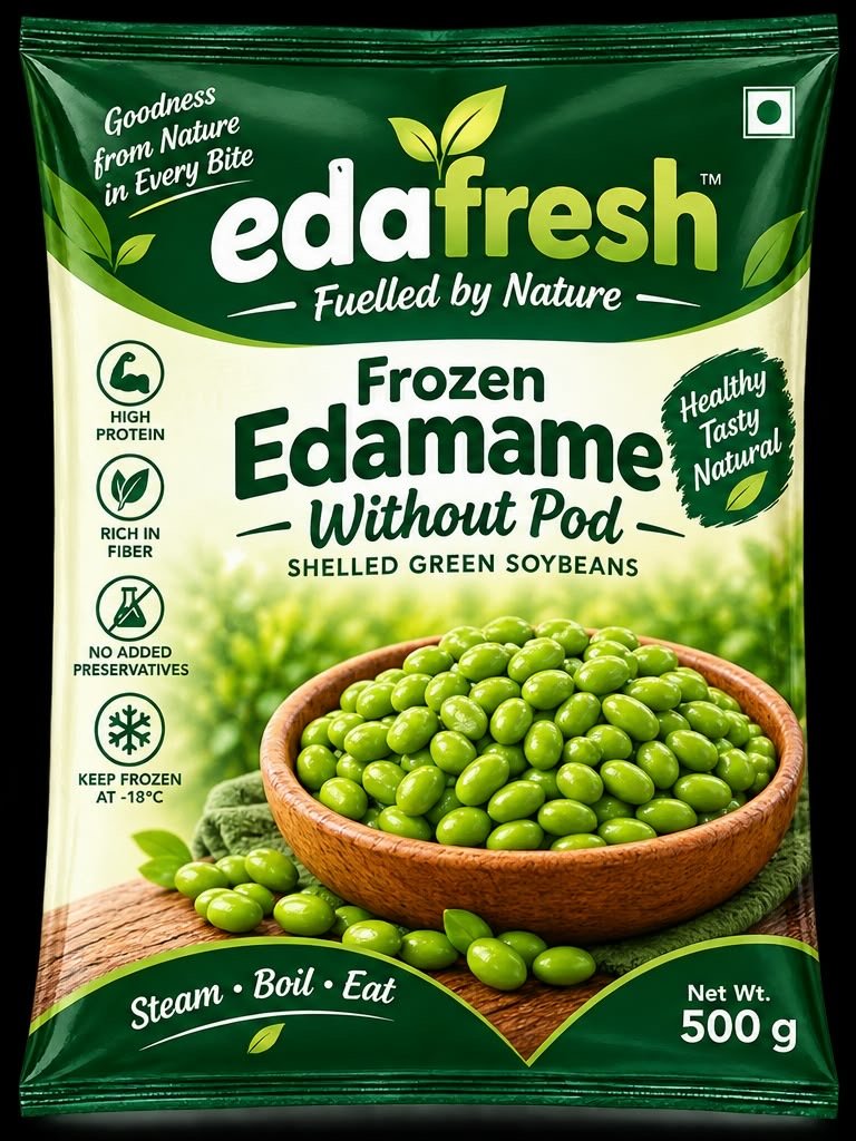 Frozen Edamame Without Pod