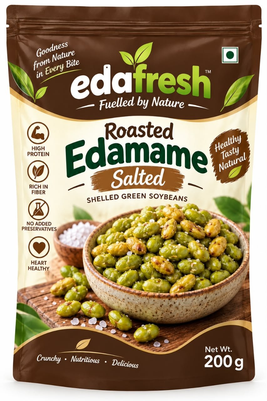 Roasted Edamame – Salted